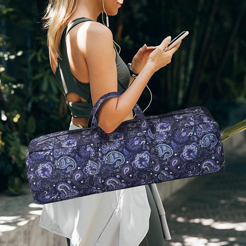 Boulder Bee | Yoga Mat Bag | Large Yoga Mat Carrier with Wet Pocket | Yoga Gifts | Gym Tote Bag for Women - Image 2